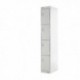 FF DD 4Door Locker 300X450X1800 Lgry Dr