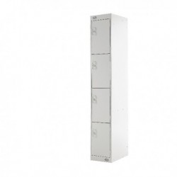 FF DD 4Door Locker 300X450X1800 Lgry Dr
