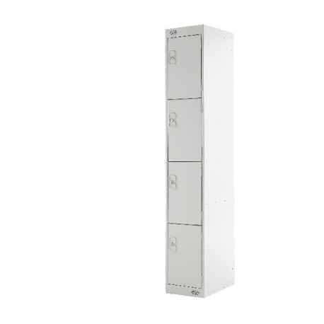 FF DD 4Door Locker 300X450X1800 Lgry Dr