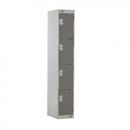 FF DD 4 Door Locker Dk Grey Dr 450mm
