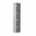 FF DD 4 Door Locker Dk Grey Dr 450mm