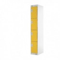 FF DD 4Door Locker 300X450X1800 Ylw Door