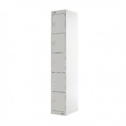 FF DD 5Door Locker 300X450X1800 Lgry Doo