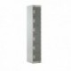 FF DD 6 Door Locker Dk Grey Dr 4500mm
