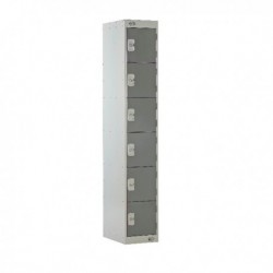 FF DD 6 Door Locker Dk Grey Dr 4500mm