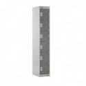 FF DD 6 Door Locker Dk Grey Dr 4500mm
