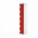 FF DD 6Door Locker 300X450X1800 Red Door