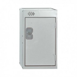 FF DD Quarto Locker D300mm Lt Grey