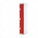 FF DD Exprss Lckr 3Door Red 300X300X1800