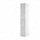 FF DD Express Locker 4 Dr D450mm Gy