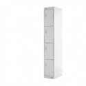 FF DD Express Locker 4 Dr D450mm Gy