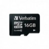 Verbatim MicroSDHC Card Cl/10 16GB 44082