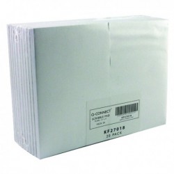 Q-Connect Plain Scribble Pad Med Pk20