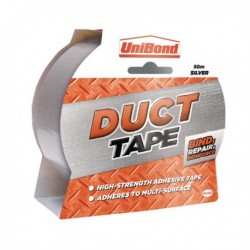 Unibond Silver 50mmx50m Duct Tape