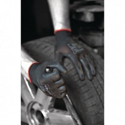 Polyco Mtrx P Grip Gloves 9Black 403-MAT