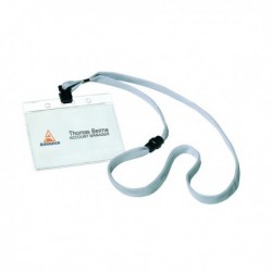 Announce Name Badge Textile Necklace P10