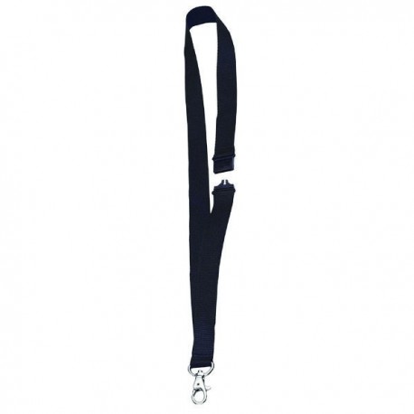 Announce Textile Necklace Black Pk10