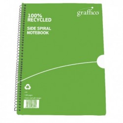 Graffico Recycled Wirebound Notebook A4