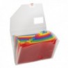 Snopake Rainbow Expanding Organiser A4