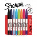 Sharpie Twin Tip Marker Asstd Pk8