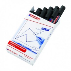 Edding 360 Drywipe Black Marker 4-360001