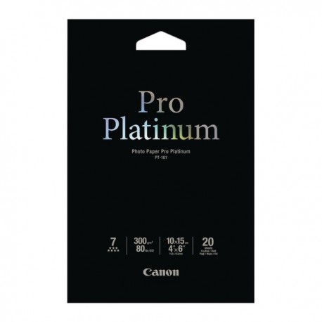Canon PT-101 Platnum Pro 6x4 Photo Paper