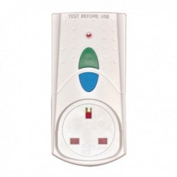 Hi Distribution RCD Safety Plug Orange
