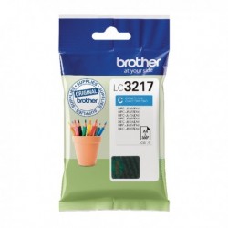 Brother Cyan Std Yield Ink Cart LC3217C