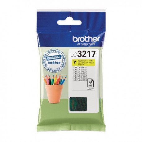 Brother Yellow LC3217Y Ink Cartridge