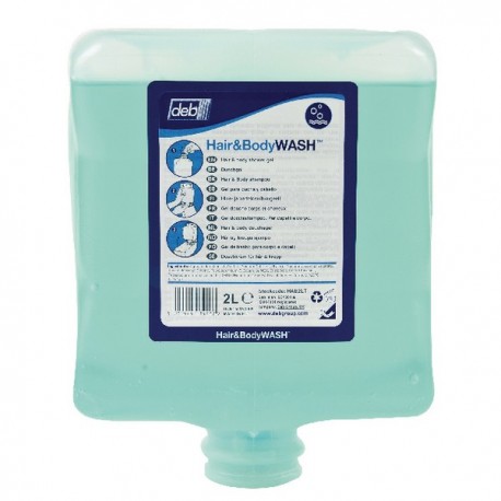 Deb Estesol Hair and Body Wash 2Ltr Cart