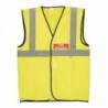 Fire Warden Yellow Vest Hi-Visibility XL