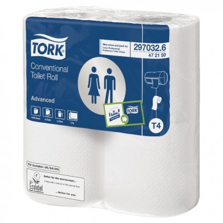 Tork Conventional Toilet Roll 2 Ply Pk36