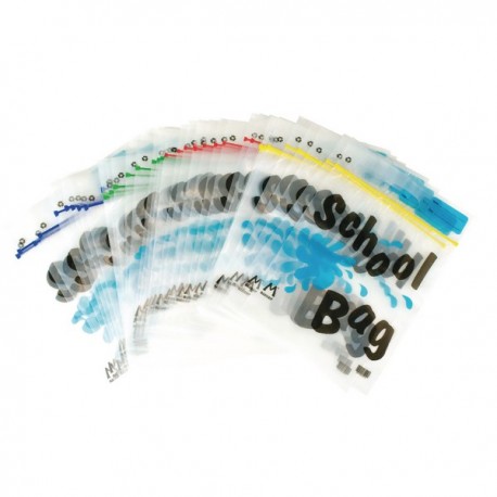 BDS Maxigrip School Bag A4 Clear HEMSBA4