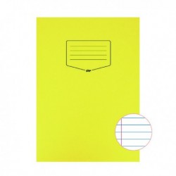 Silvine Yellow Tough Shell Exercise Book
