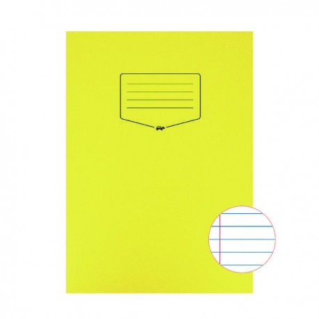 Silvine Yellow Tough Shell Exercise Book