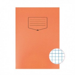 Silvine Orange Tough Shell Exercise Book
