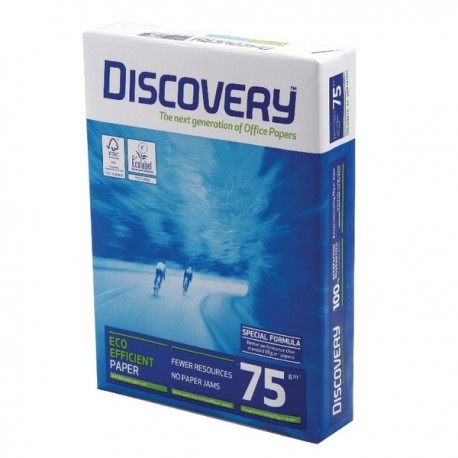 Discovery White A4 Paper 75gsm 5xReams