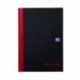 Black n Red A5 Single Cash Book Pk5