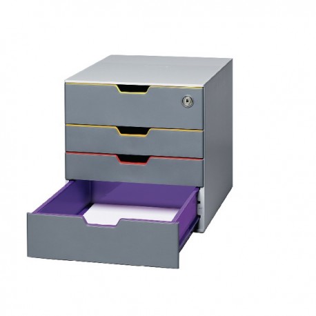 Durable Varicolor 4 Drawer Box 760627