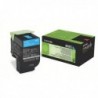 Lexmark 802C Cyan Toner Cart 80C20C0