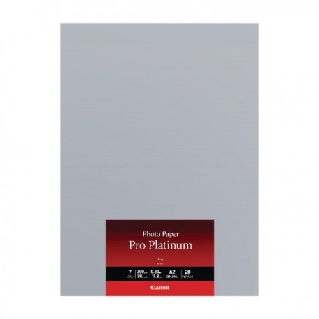 Canon A2 Pro Platinum Photo Paper Pk20