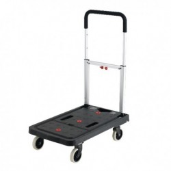 Folding Black Platform Truck 380088