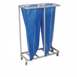 GoSecure Dble Sack Holder Silver SH2SIL