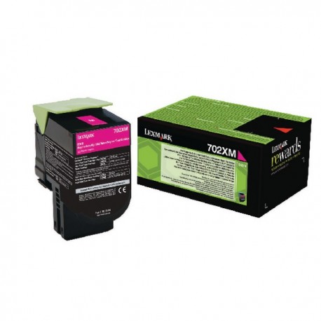 Lexmark 702XM Magenta Toner EHY 70C2XM0