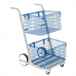 GoSecure Major Mail Trolley Slvr MT2SIL