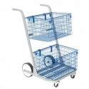 GoSecure Major Mail Trolley Slvr MT2SIL