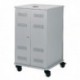 Nobo Grey Projection Trolley Cabinet