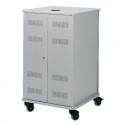 Nobo Grey Projection Trolley Cabinet