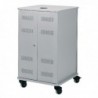 Nobo Grey Projection Trolley Cabinet