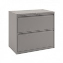 FF Bisley 2 Drawer Unit Goose Grey